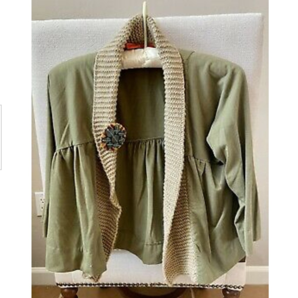 Anthropologie One September Cardigan S Open Front